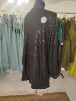 black shine midi jacket - Image 3