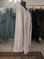 white shine midi jacket - Image 2