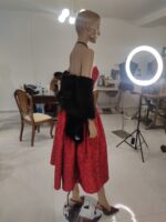 red jacquard - Image 5