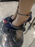 Dark blue satin - Image 2