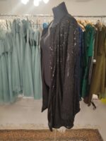 black shine midi jacket - Image 4