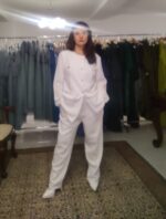 white suit